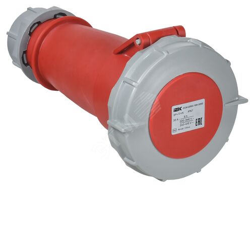 Розетка переносная ССИ-2252 32А-6ч 380В 3P+PE+N IP67