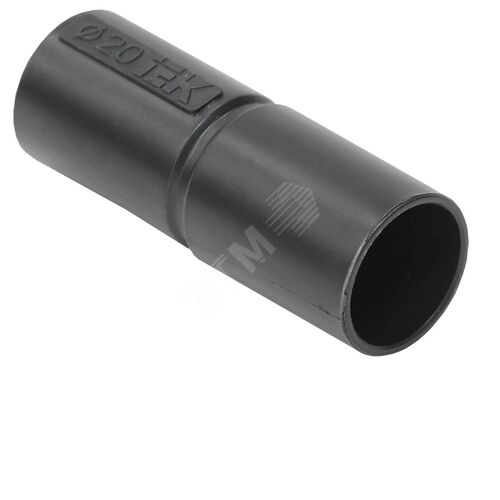 ELASTA Муфта труба-труба GI20G черная IEK