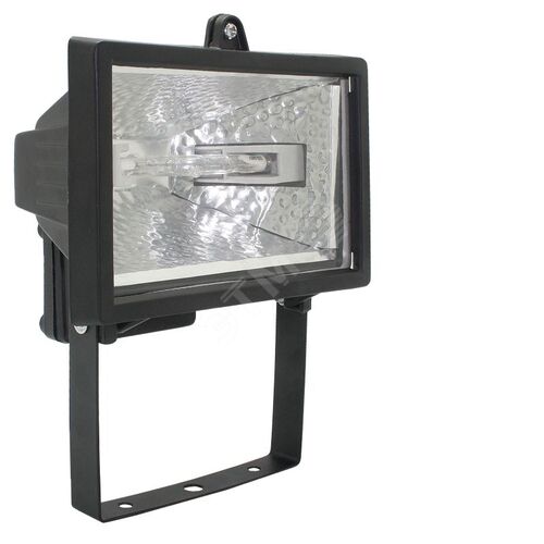 Прожектор ИО150 галогенный черный IP54