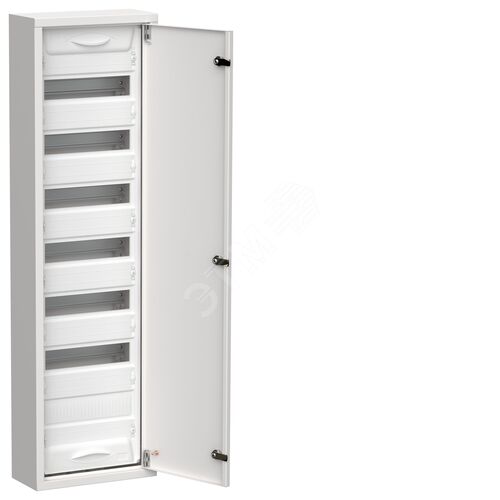 TITAN 5 Корпус металлический ЩРн-84 (1х84) 1085х310х140мм IP31 белый (одна дверь) IEK