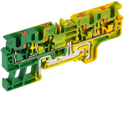 ARMAFIX Клемма пружин. Push-in CP-MC-PEN земля 4 вывода 4мм2