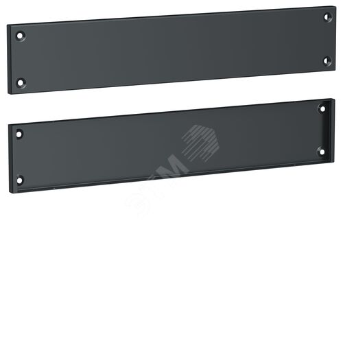 TITAN Панель цоколя ЩМП передняя/задняя 100х500мм RAL7021 (2шт/компл)
