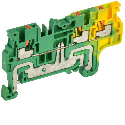 ARMAFIX Клемма пружин. Push-in CP-MC-PEN земля 3 вывода 1,5мм2