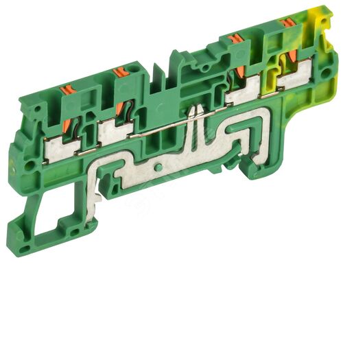 ARMAFIX Клемма пружин. Push-in CP-MC-PEN земля 4 вывода 1,5мм2