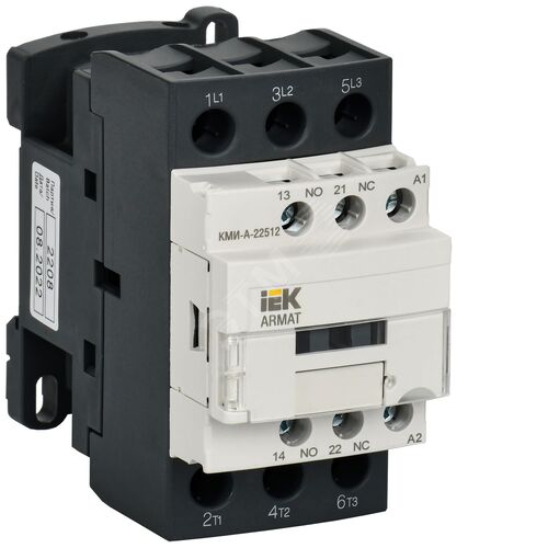 ARMAT Контактор КМИ-А-22512 LC1D 25А 230В/АС3 1NO/1NC