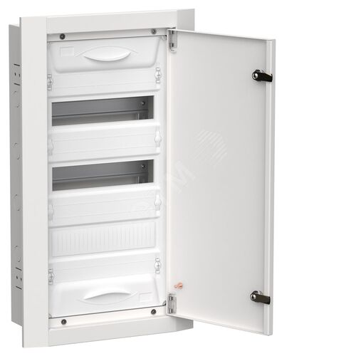 Корпус металлический ЩРв-36 (1х36) 630х365х130мм IP31 белый (одна дверь) TITAN 5