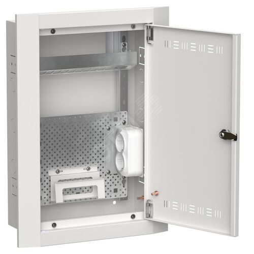 TITAN 5 Корпус мультимедиа ЩРв-24 (1х24) 505х365х130мм IP30 белый