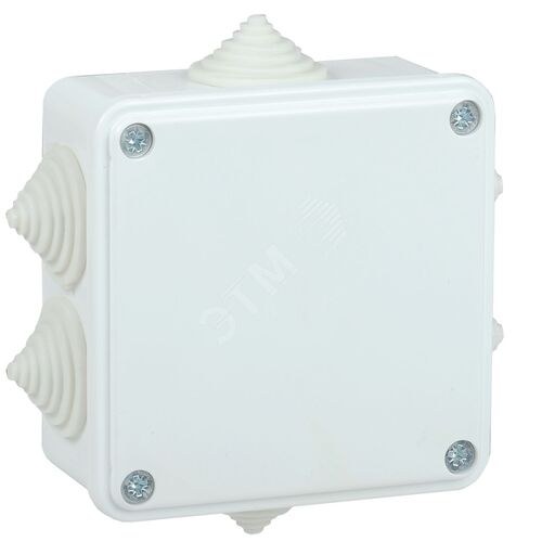 Коробка расп. КМ для о/п 100х100х45мм IP44 6 вв. белая