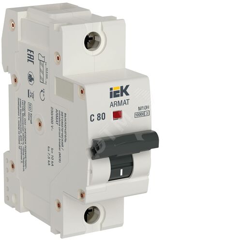 ARMAT Автоматический выключатель M10H 1P C 80A