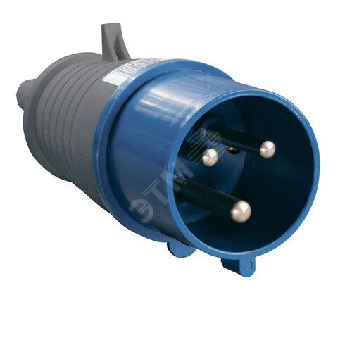 Вилка переносная ССИ-023 2P+PE 32А 200-250В IP44