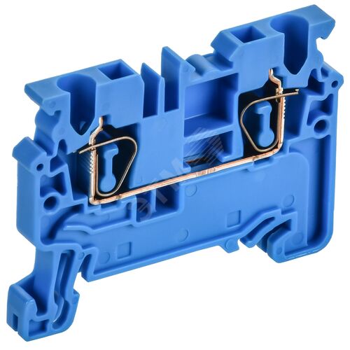 ARMAFIX Клемма пружинная CX2.5 BU 2,5мм2 проходная синяя
