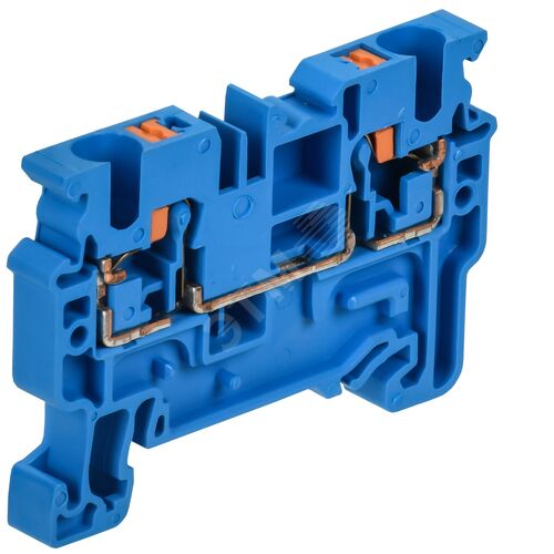 ARMAFIX Клемма пружинная Push In CP 4мм2 синяя
