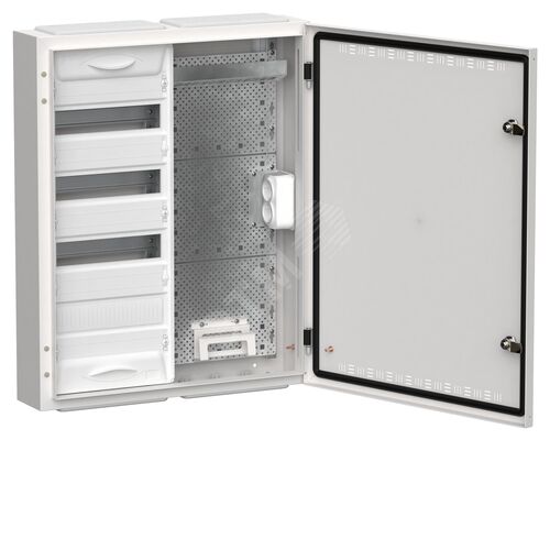 TITAN 5 Корпус комбинированный ЩРн-48 (2х48) 710х570х140мм IP30 белый