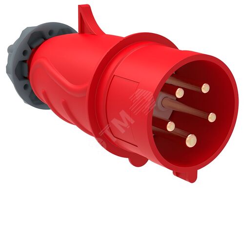 Вилка переносная ССИ-015 16А-6ч/200/346-240/415В 3P+PE+N IP44 MAGNUM