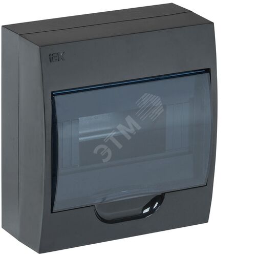 KREPTA 3 Корпус пластиковый ЩРН-П-8 IP41 черный