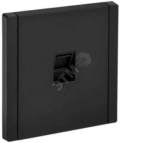 FORTE&PIANO Розетка компьютерная RJ45 кат.6 FP131 черный