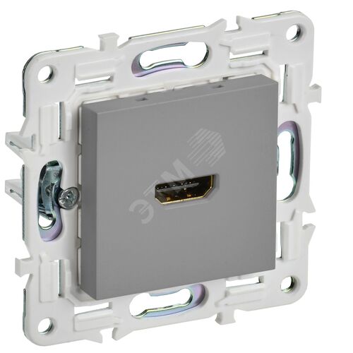 SKANDY Розетка HDMI SK-H01Gr серый IEK