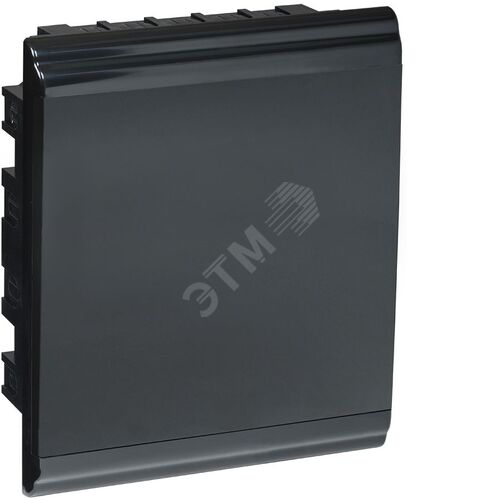 PRIME Корпус пластиковый ЩРВ-П-24 модуля встраиваемый черный IP41