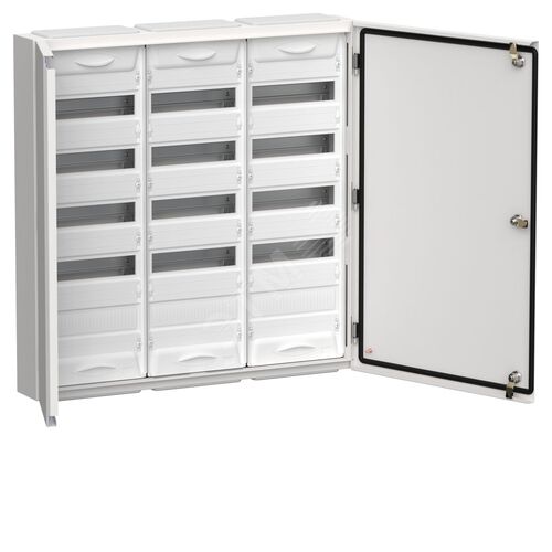 Корпус металлический ЩРн-180 (3х60) 835х830х140мм IP54 белый (две двери) TITAN 5