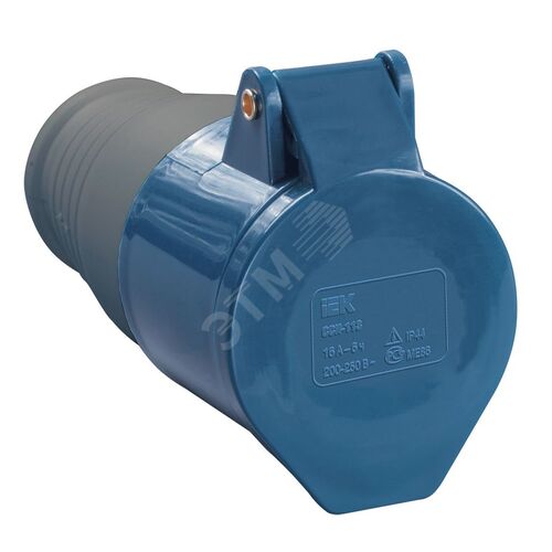 Розетка переносная ССИ-223 2P+PE 32А 200-250В IP44