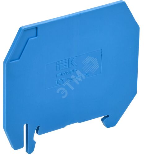 ARMAFIX Разделитель PPCY2.5/10BU для колодок клеммных CY2.5-CY10 синий