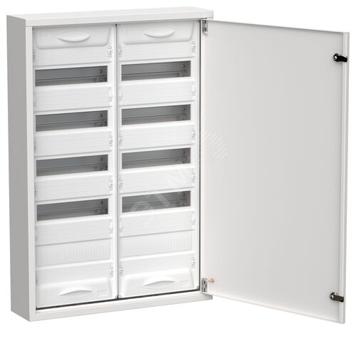 Корпус металлический ЩРн-120 (2х60) 835х570х140мм IP31 белый (одна дверь) TITAN 5