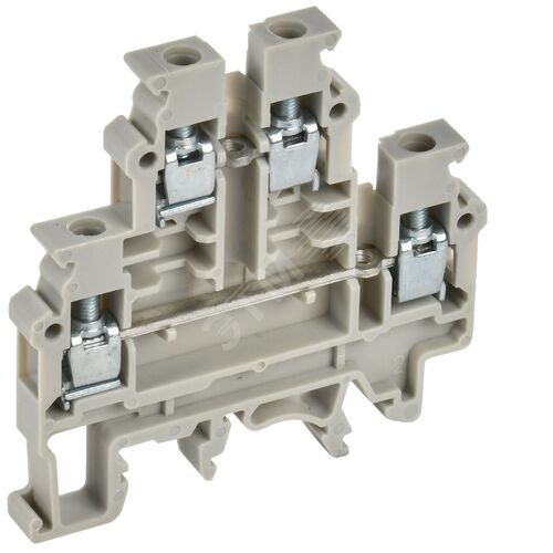 ARMAFIX Клемма винтовая CTS-ML 2 ур. 4мм2 серая