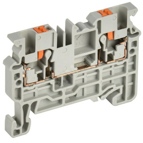 ARMAFIX Клемма пружин. Push-in CP 2,5мм2 серая