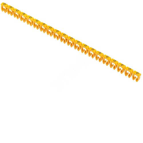 Маркер открытого типа KE 4-6мм2 символ ''O'' (200шт/упак)