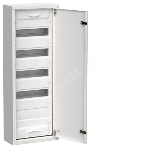Корпус металлический ЩРн-60 (1х60) 835х310х140мм IP31 белый (одна дверь) TITAN 5