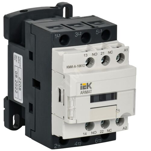 ARMAT Контактор КМИ-А-10612 LC1D 6А 230В/АС3 1NO/1NC