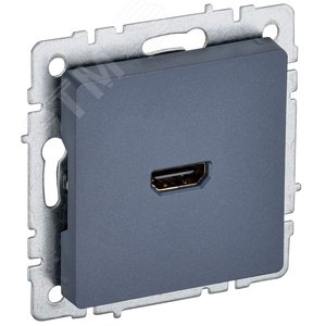 BRITE Розетка HDMI РHDMI-0-БрМ маренго