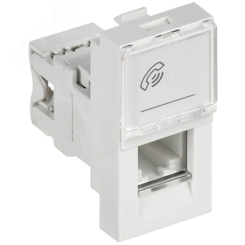 Розетка телефонная RJ-11 категория 3 РКФ-10-00-П