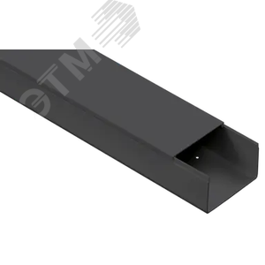 Кабель-канал 60х40 ЭЛЕКОР черный (18м) IEK
