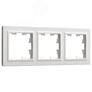 BRITE Рамка 3 поста РУ-3-БрБ белый