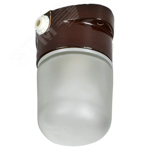 TERMA Светильник термостойкий для бани и сауны НПБ 450-2 IP54 60Вт коричневый GENERICA