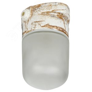 TERMA Светильник термостойкий для бани и сауны НПБ 450-3 IP54 60Вт мрамор GENERICA