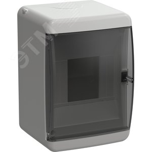 Корпус пластиковый навесной на 4 модуля КМПн-4 IP41 TEKFOR Mini белый