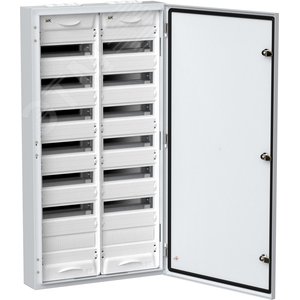 TITAN 5 Корпус металлический ЩРн-168 (2х84) 1085х570х140 IP54 белый