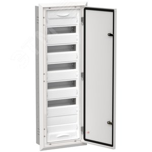TITAN 5 Корпус металлический ЩРв-72 (1х72) 1005х365х130мм IP31 белый (одна дверь) IEK