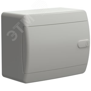 Корпус пластиковый навесной на 6 модулей ЩРН-П-6 IP41 UNION Compact белая дверь