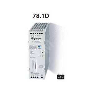 Источник питания импульсный, вход 110...250В AC/DC, выход 24В DC, 130Вт, Компенсация реактивной мощности, ширина 30мм, степень защиты IP20, опции: контакт Предтревога