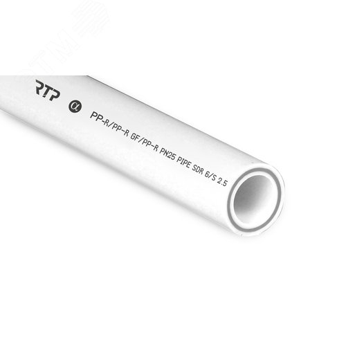 Труба PPR/GF/PPR  32х5,4 PN25 белый 4м РТП