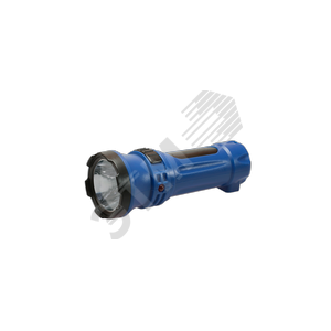 Фонарь ручной аккумуляторный, 0,5W, аккумулятор 4V 0,3Ah, 90Лм, 6 часов