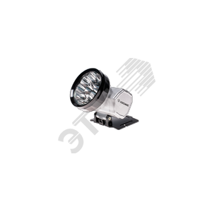 Фонарь налобный аккумуляторный, 10 LED, аккумулятор 3 АА, 140 Lm, 12 часов