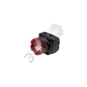 Фонарь налобный аккумуляторный, 1W, аккумулятор 4V 0,5Ah, 140Лм, 12 часов