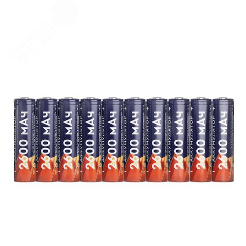 Аккумуляторы перезаряжаемые СТАРТ INR18650 2600mAh 10 штуки в шринке