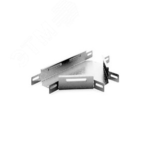 Соединитель угловой Т-образный к лотку 50х50 1,0 мм Сендзимир цинк