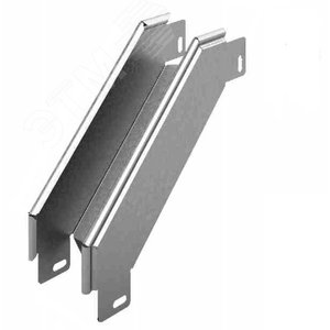 Соединитель угловой внешний к лотку УЛ 300х200 1,0 мм Сендзимир цинк