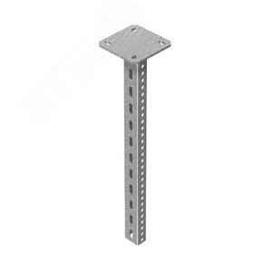 Стойка потолочная сварная для средних нагрузок 30х50х500 мм 2,5 мм гальваническое оцинкование